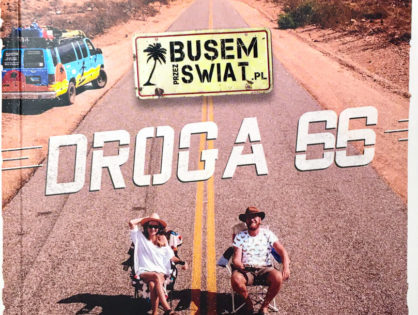 Podróż z książką - Busem Przez Świat. Droga 66