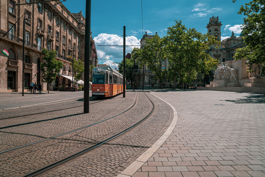 Budapeszt Tramwaj w Budapeszcie